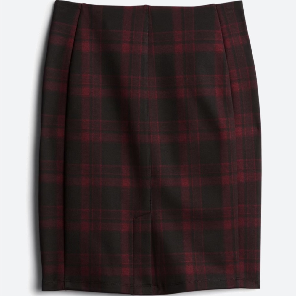 Liverpool Bia Knit Pencil Skirt Size 2 Plaid